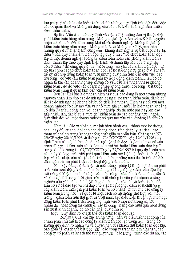 image for page Vai trò kiểm toán độc lập đối với các DN thuộc các thành phần kinh tế trong nền KTQD