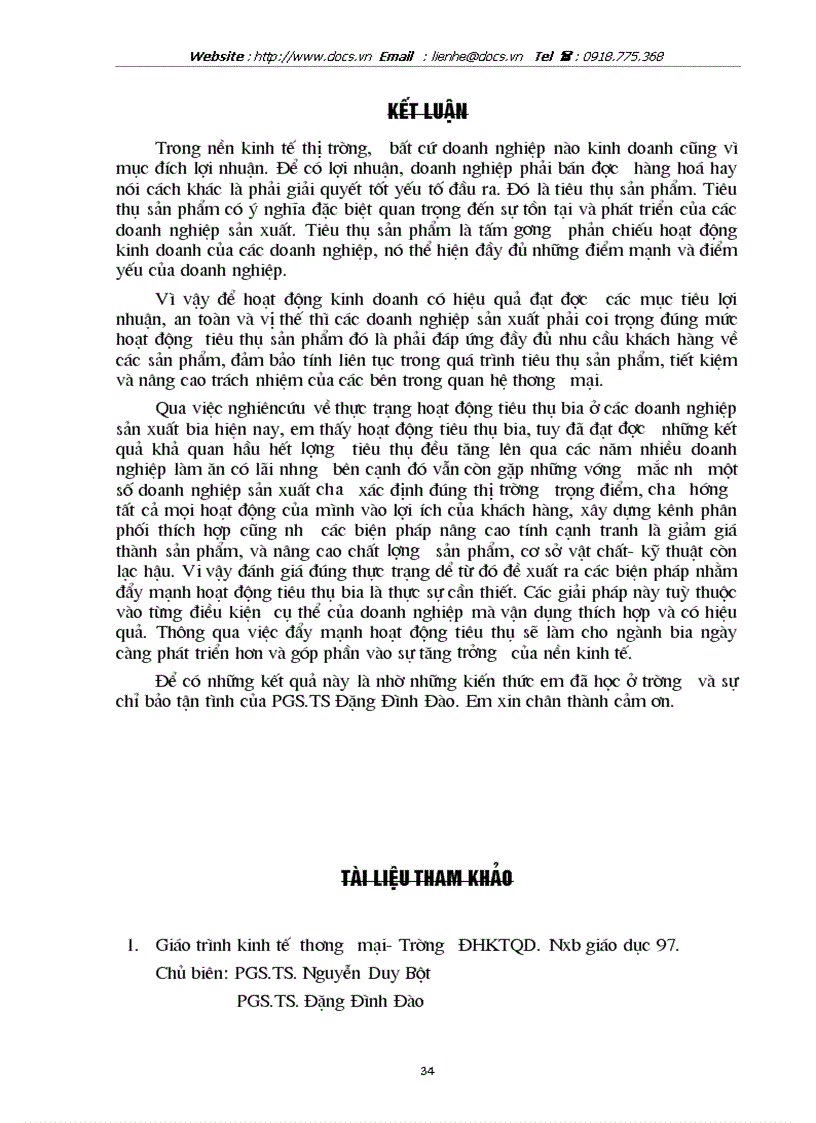 image for page Tiêu thụ sản phẩm ở các doanh nghiệp sản xuất bia hiện nay Thực trạng và giải pháp