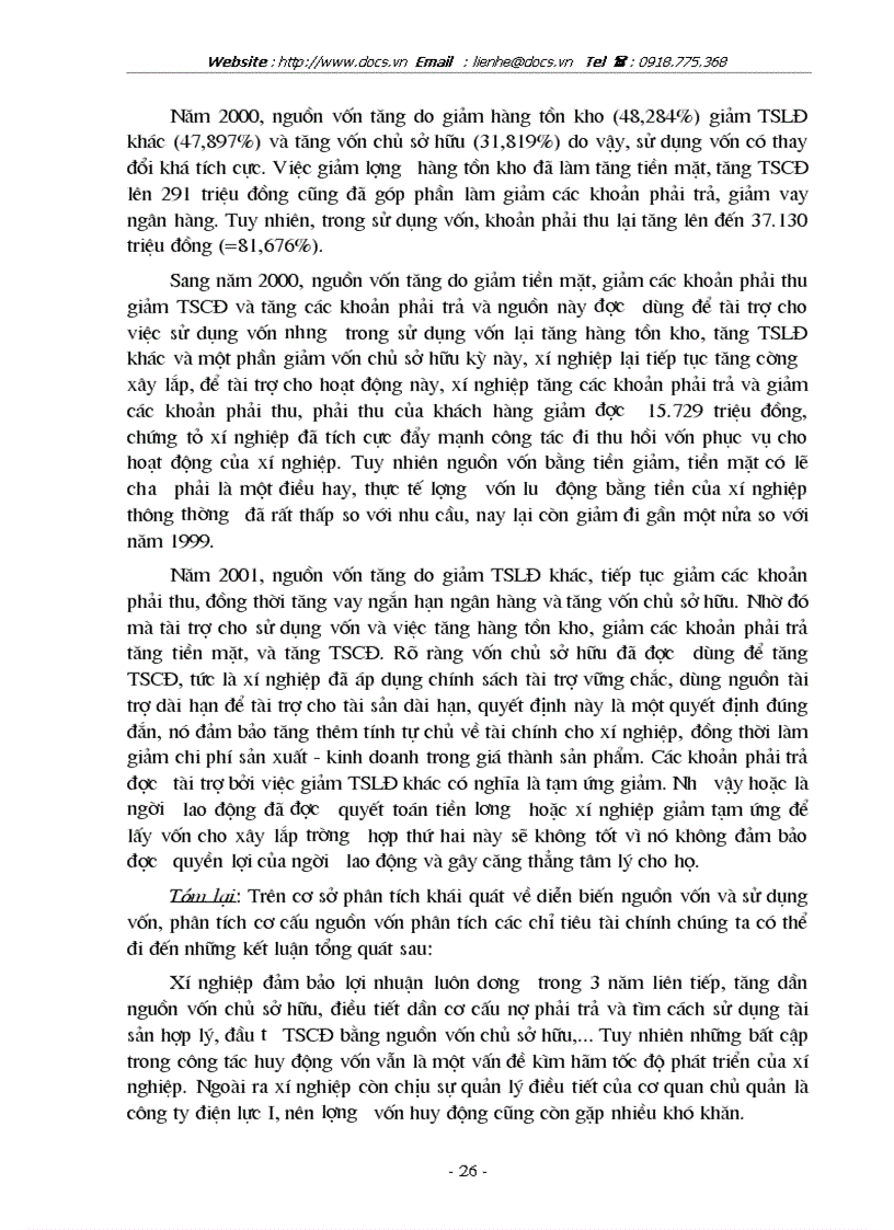 image for page Huy động vốn cho sản xuất kinh doanh ở xí nghiệp xây lắp điện công ty điện lực I