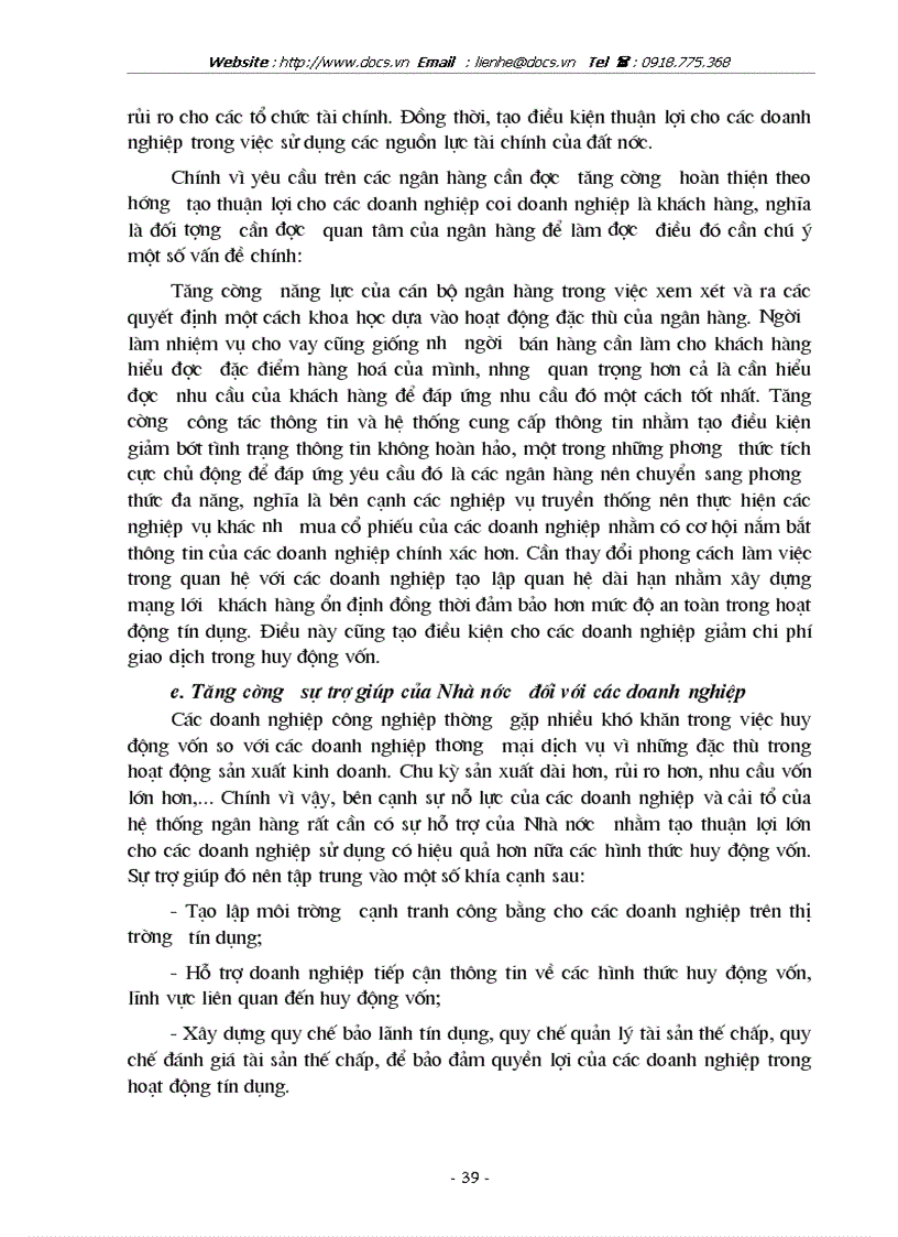 image for page Huy động vốn cho sản xuất kinh doanh ở xí nghiệp xây lắp điện công ty điện lực I