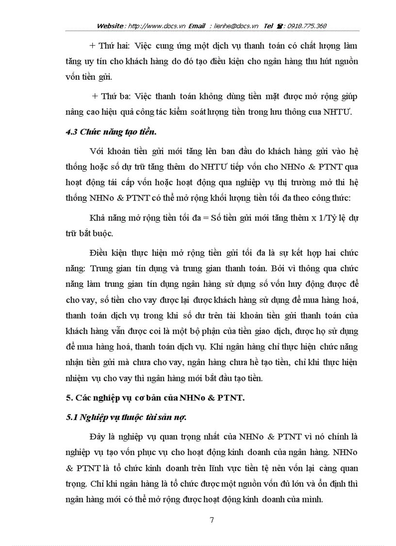 image for page Một số giải pháp nhằm nâng cao hiệu quả huy động vốn và cho vay vốn phục vụ phát triển nông nghiệp nông thôn tại chi nhỏnh NHNo PTNT