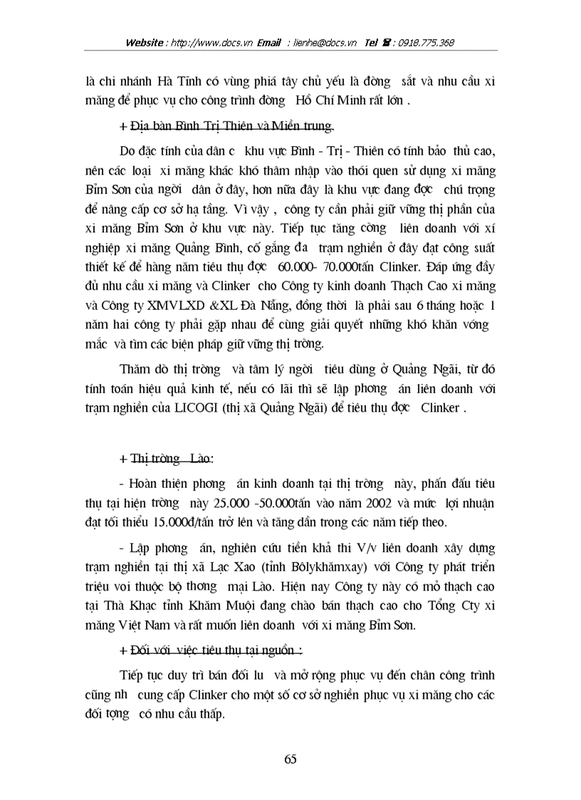 image for page Giải pháp nâng cao hiệu quả sử dụng vốn tại công ty xi măng bỉm sơn