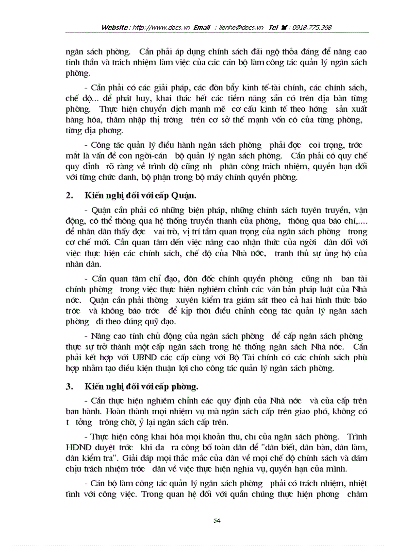 image for page Một số giải pháp nhằm tăng cường công tác quản lý ngân sách Nhà nước cấp phường trên địa bàn quận Hai Bà Trưng