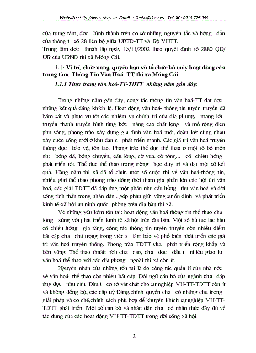 image for page Tìm hiểu văn hóa trung tâm văn hoá thông tin thể thao thị xã Móng Cái