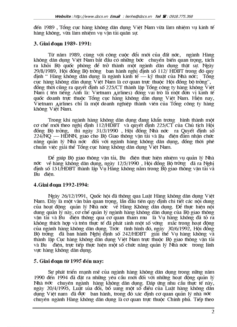 image for page Chức năng nhiệm vụ và cơ cấu tổ chức của cục hàng khễng dân dụng việt nam