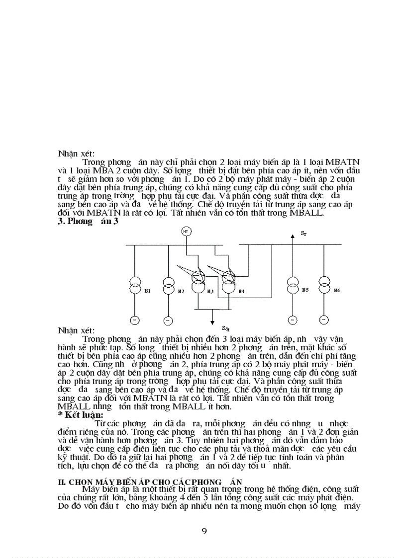 image for page Tính toán phụ tải và cân bằng công suất