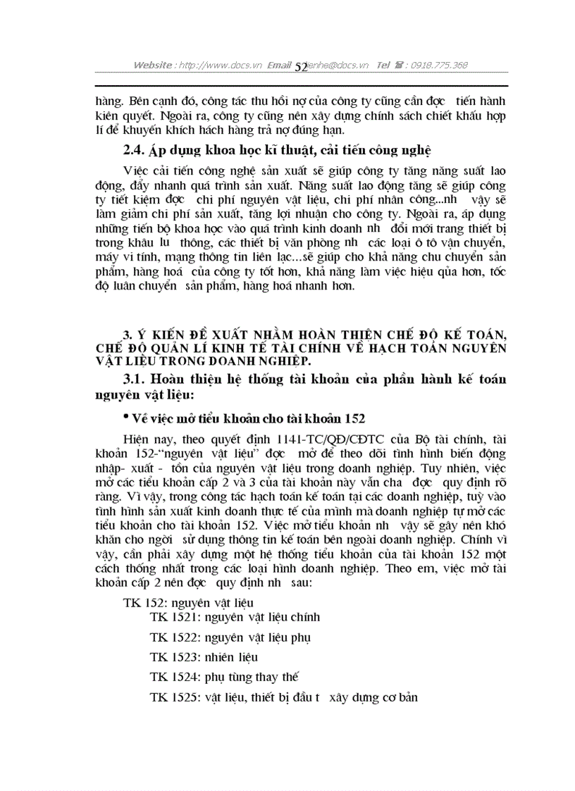 image for page Hạch toán nguyên vật liệu với việc nâng cao hiệu quả sử dụng vốn lưu động tại công ty cao su Sao Vàng