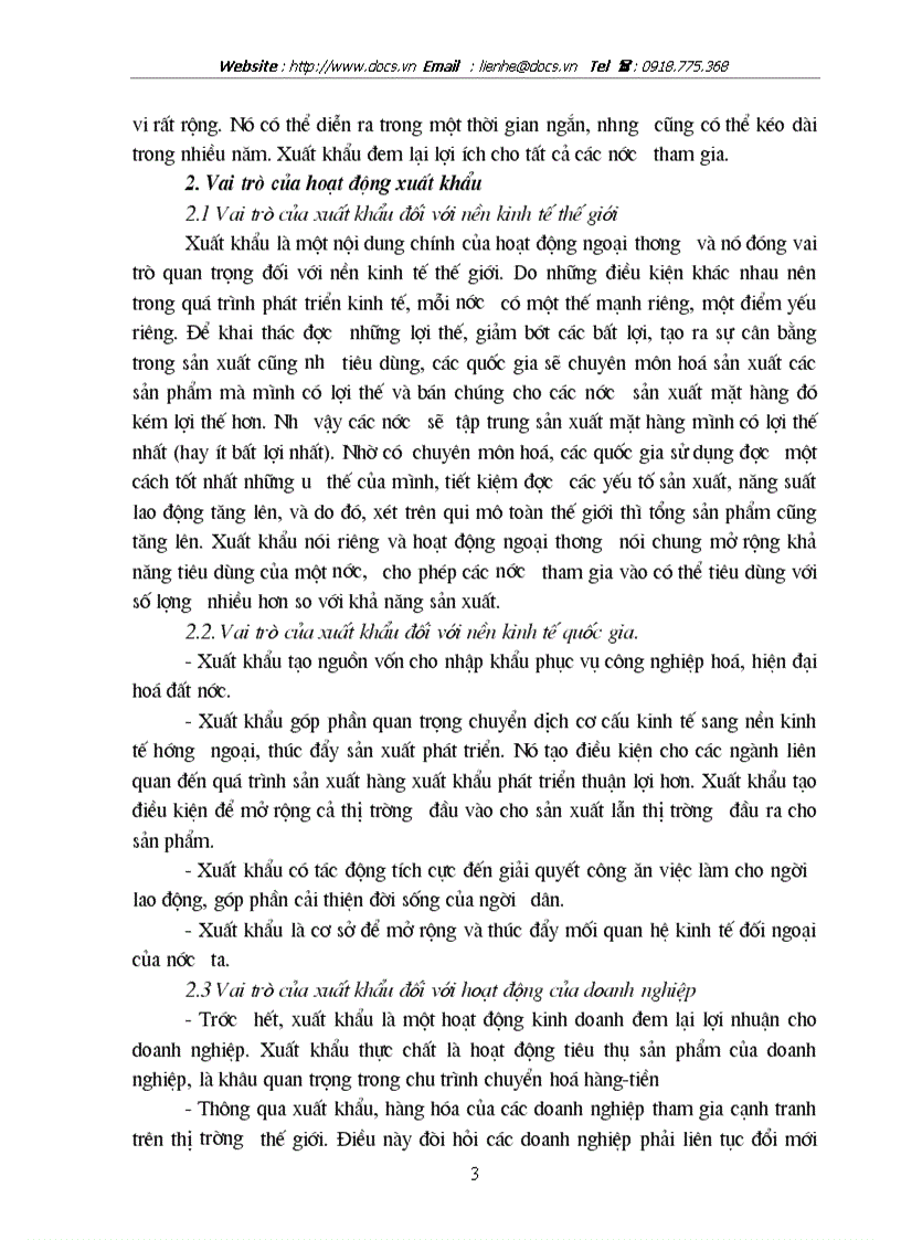 image for page Một số biện pháp thúc đẩy hoạt động xuất khẩu hạt tiêu ở công ty XNK Tổng hợp I