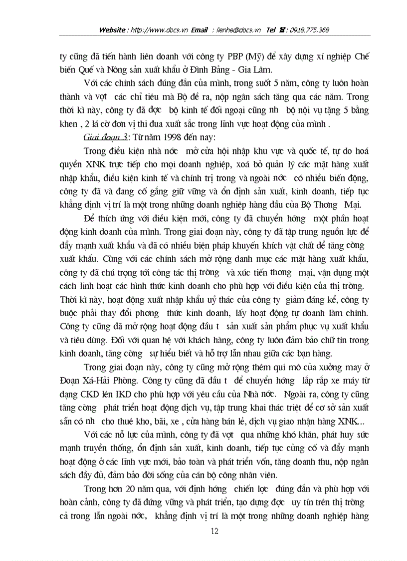 image for page Một số biện pháp thúc đẩy hoạt động xuất khẩu hạt tiêu ở công ty XNK Tổng hợp I