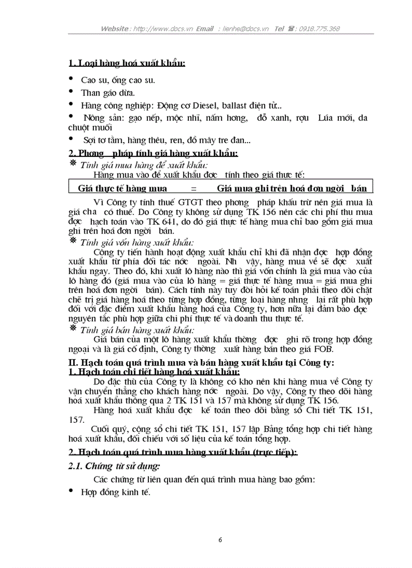 image for page Thực trạng và giải pháp hoàn thiện hạch toán lưu chuyển hàng hoá xuất khẩu và xác định kết quả tiêu thụ hàng xuất khẩu tại Cty XNK Thiết bị toàn bộ