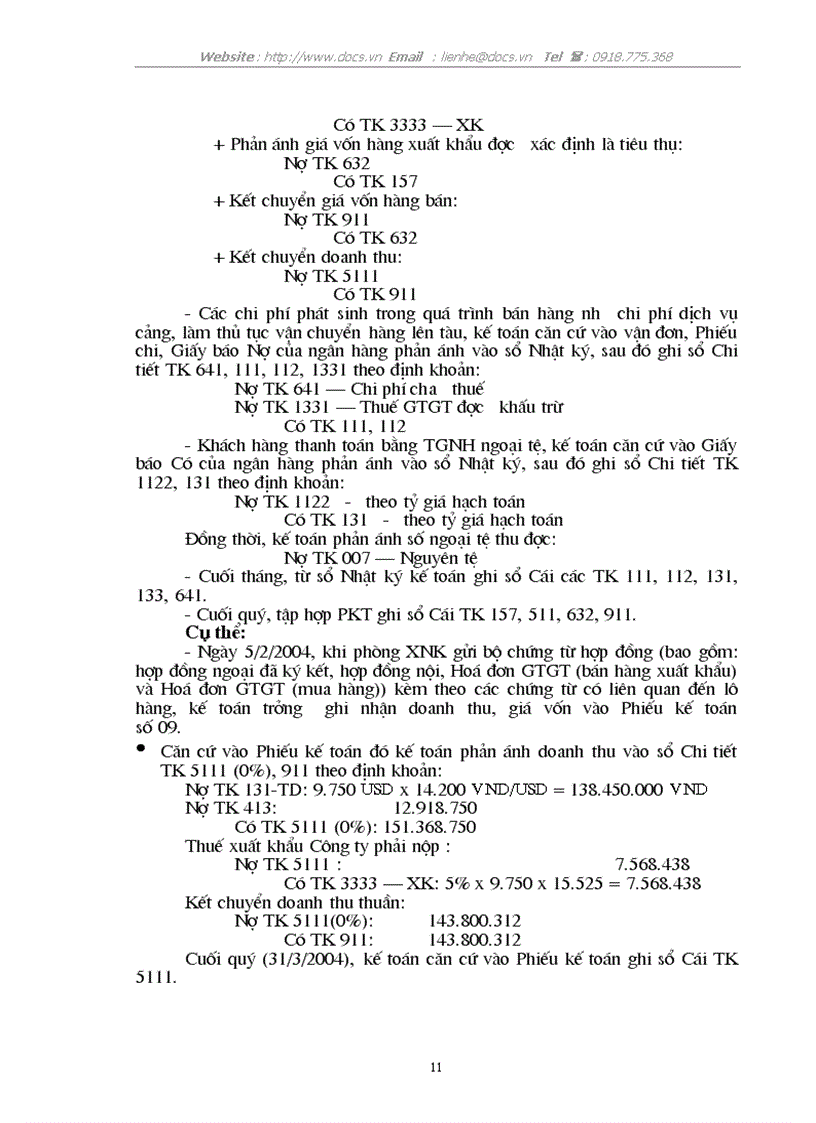 image for page Thực trạng và giải pháp hoàn thiện hạch toán lưu chuyển hàng hoá xuất khẩu và xác định kết quả tiêu thụ hàng xuất khẩu tại Cty XNK Thiết bị toàn bộ