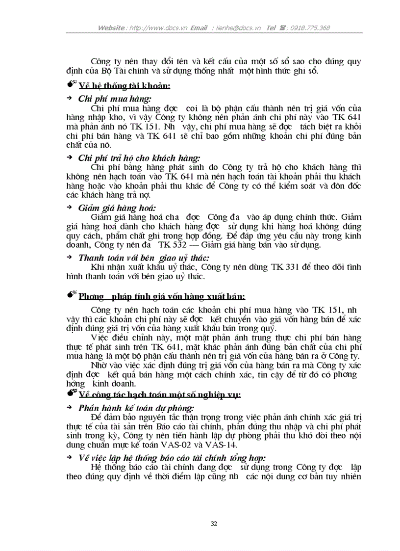 image for page Thực trạng và giải pháp hoàn thiện hạch toán lưu chuyển hàng hoá xuất khẩu và xác định kết quả tiêu thụ hàng xuất khẩu tại Cty XNK Thiết bị toàn bộ