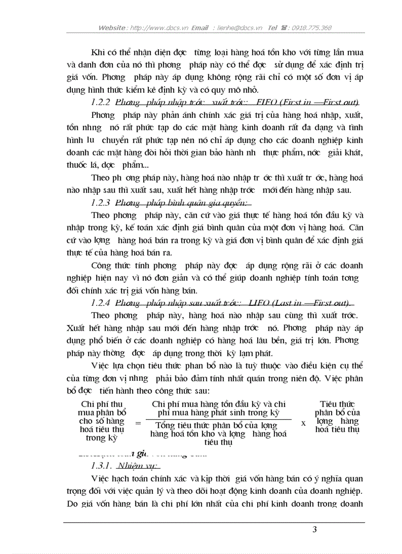 image for page Tổ chức hạch toán chi phí doanh thu và kết quả của khối lượng hàng hoá kinh doanh trong kỳ nhằm nâng cao hiệu quả kinh doanh ở Công ty Vật tư Kỹ thuậ