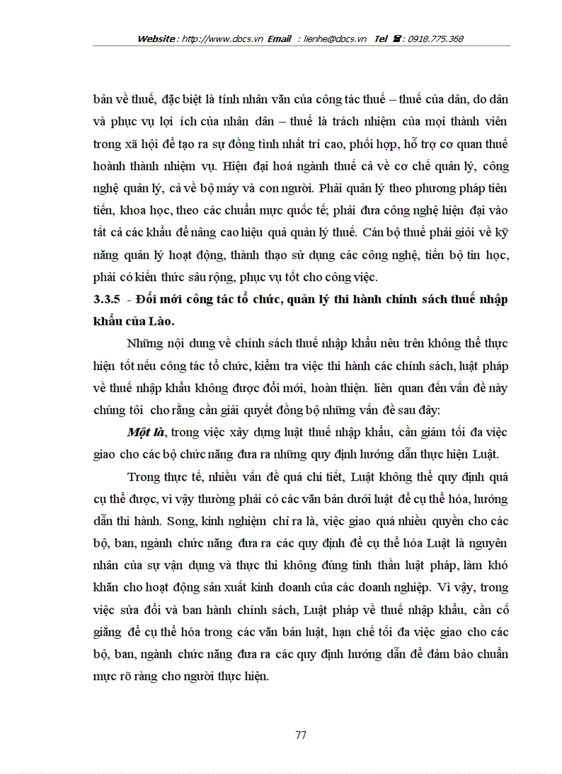 image for page Hoàn thiện chớnh sỏch thuế nhập khẩu gúp phần phỏt triển kinh tế Lào để làm luận văn thạc sỹ của mỡnh trong khoỏ học tại Việt Nam