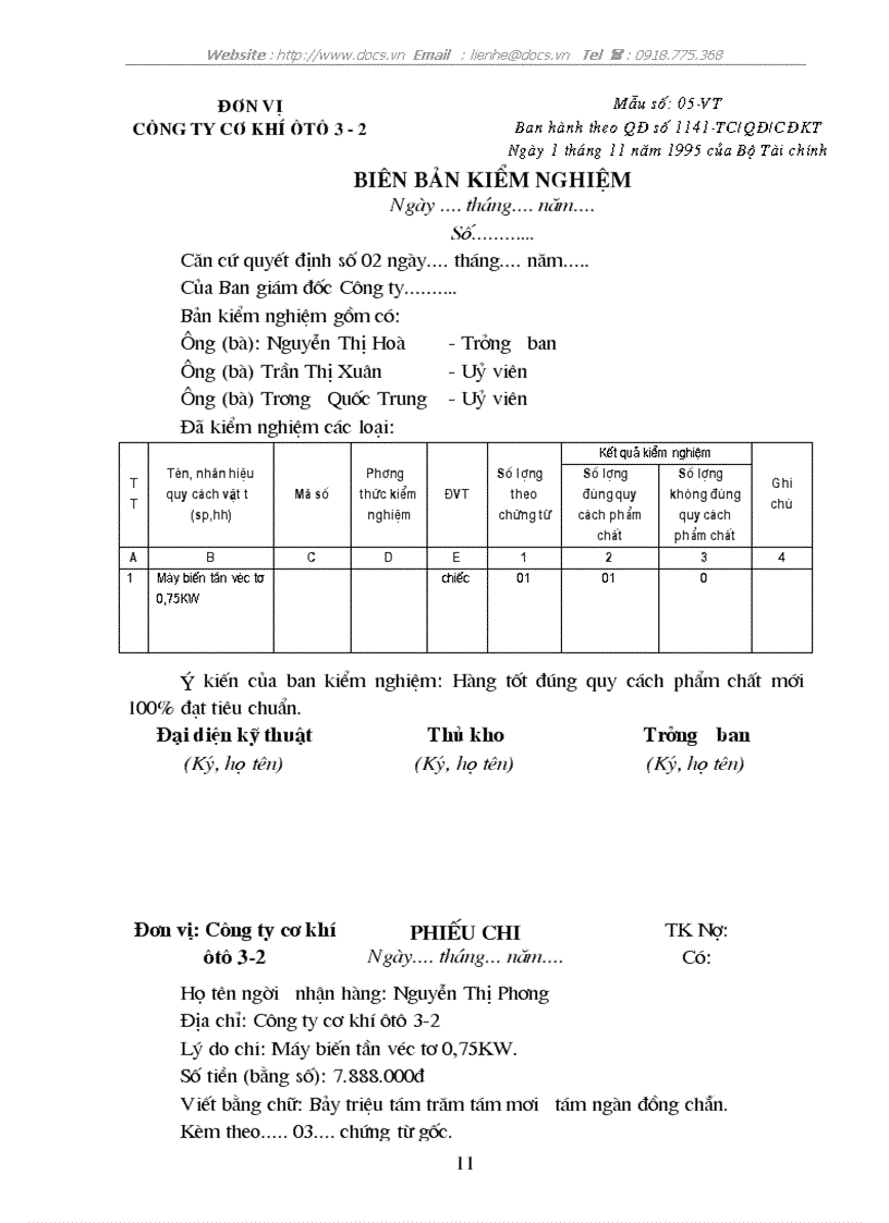 image for page Công tác hoạch toán kế toán tại C ty cơ khí ô tô 3 2 lt KTTH gt