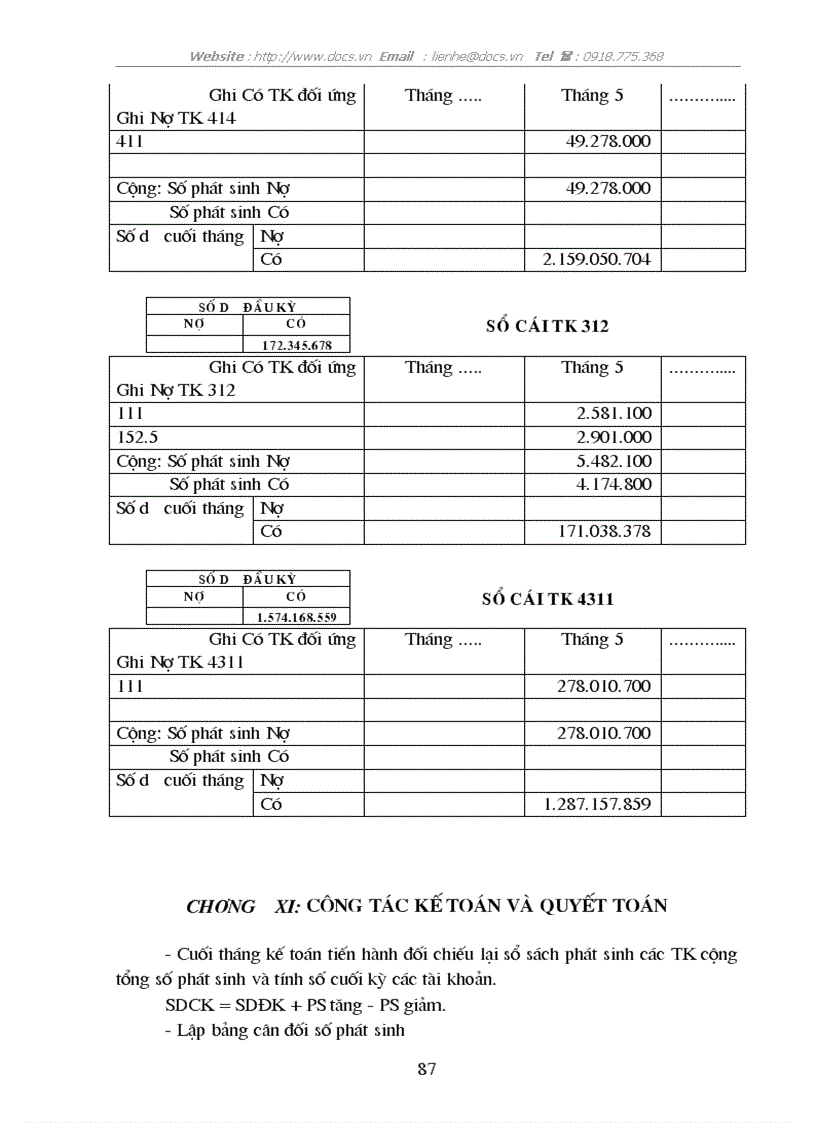 image for page Công tác hoạch toán kế toán tại C ty cơ khí ô tô 3 2 lt KTTH gt