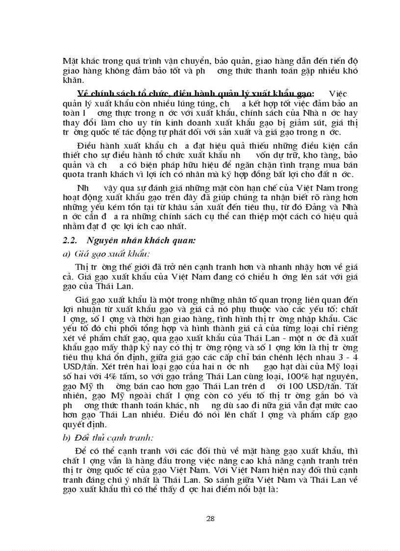 image for page Đánh giá về tình hình xuất khẩu gạo ở việt nam trong giai đoạn 1989 2003