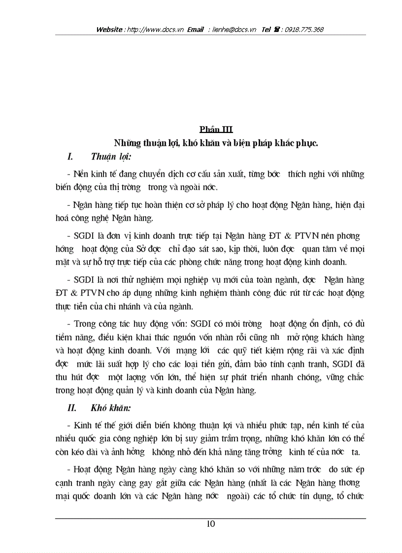 image for page Báo cáo tổng hợp Sở GDI Ngân hàng ĐT PTVN