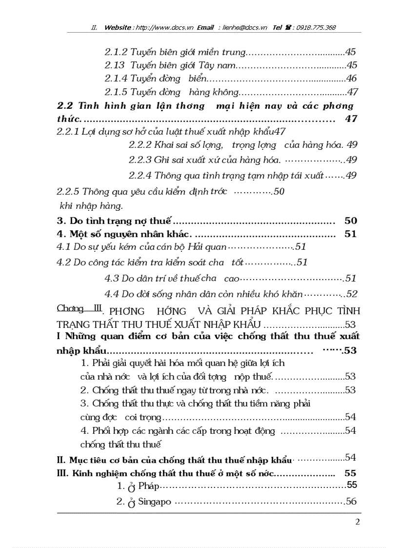 image for page Thuế xuất nhập khẩu và hiện tượng thất thu thuế nhập khẩu ở Việt nam hiện nay