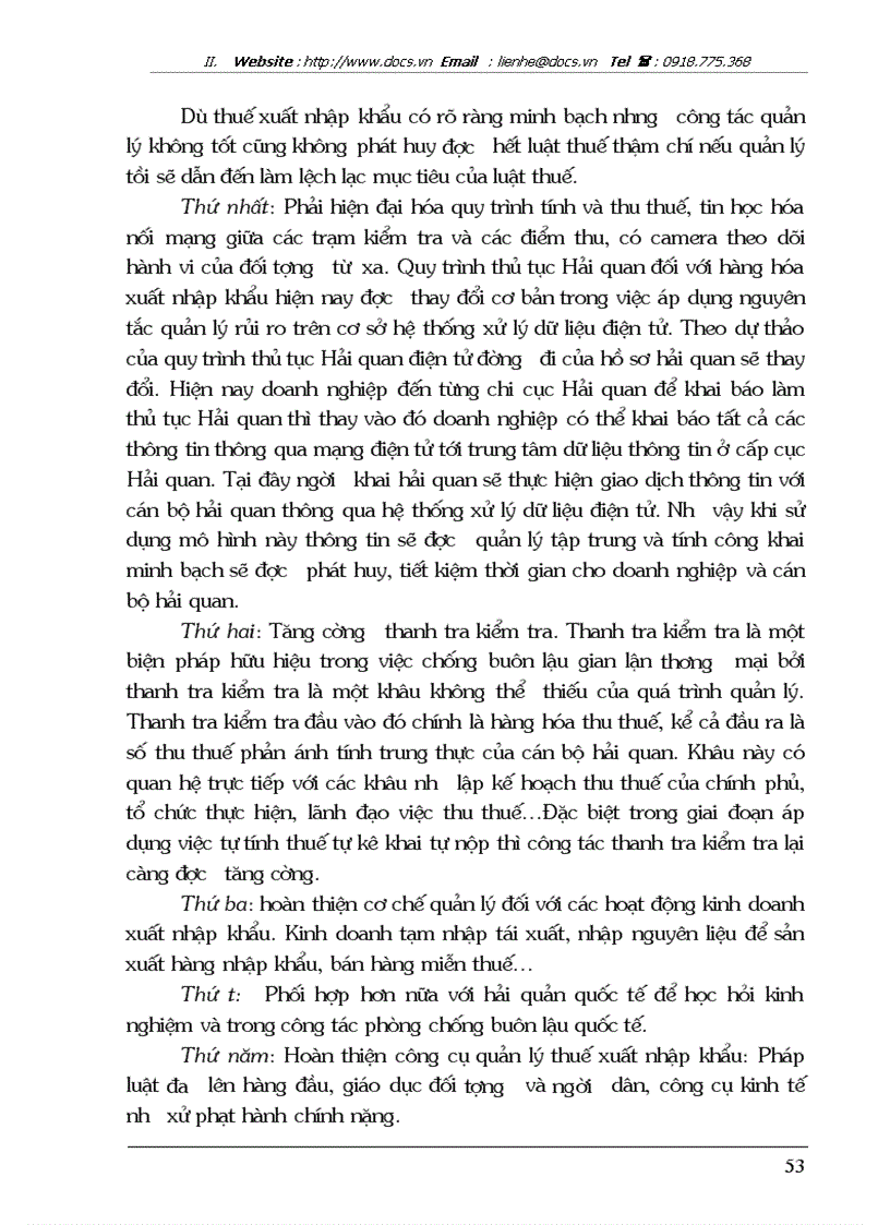 image for page Thuế xuất nhập khẩu và hiện tượng thất thu thuế nhập khẩu ở Việt nam hiện nay