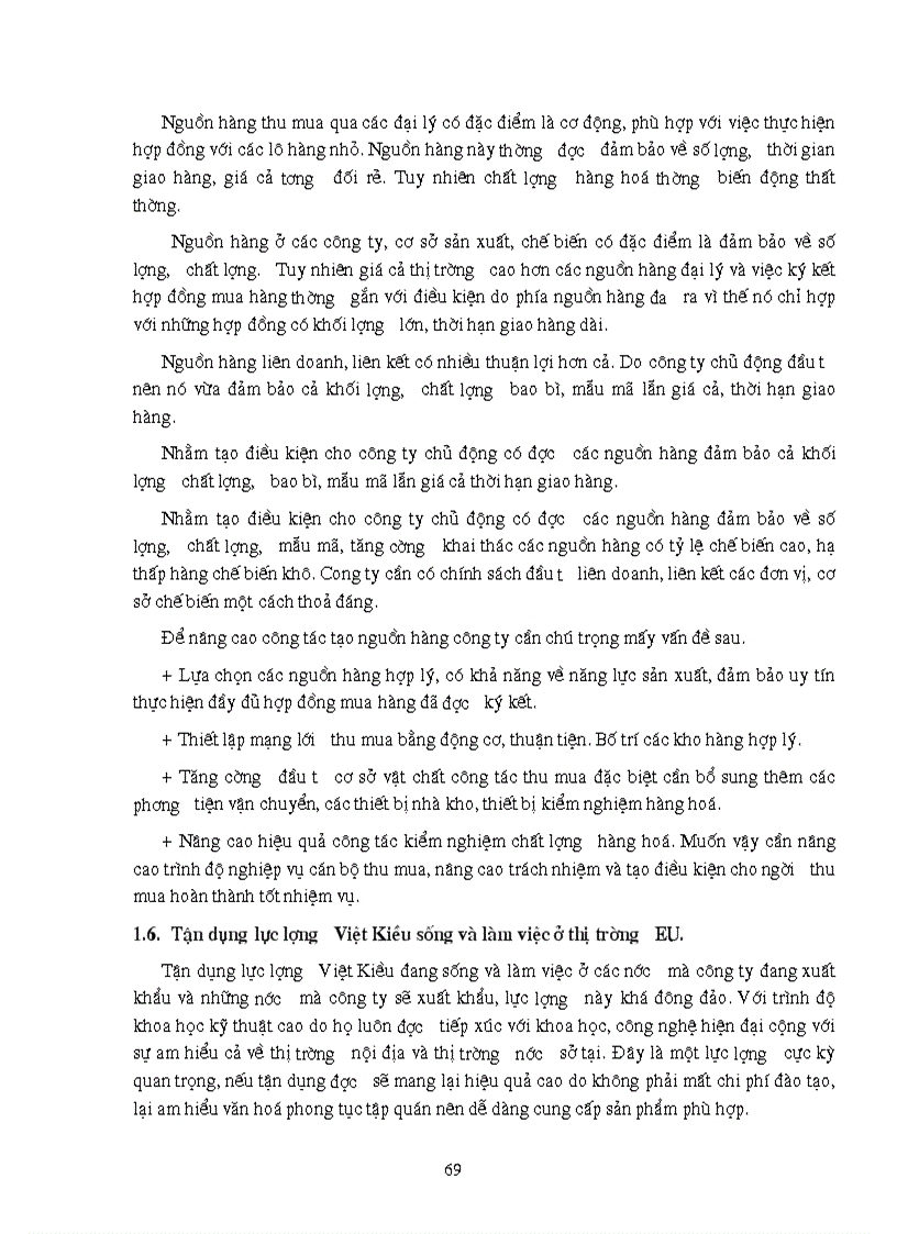 image for page Hoạt động xuất khẩu cà phê sang thị trường EU của công ty xuất khẩu INTIMEX