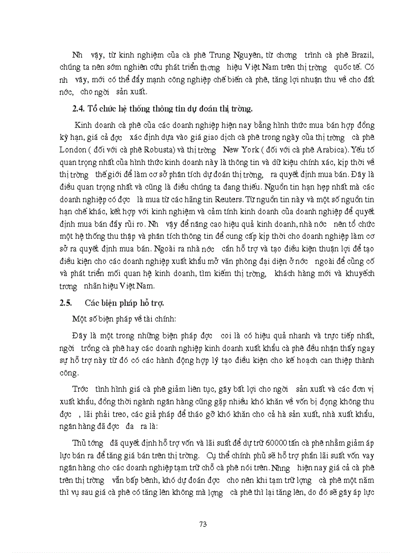 image for page Hoạt động xuất khẩu cà phê sang thị trường EU của công ty xuất khẩu INTIMEX