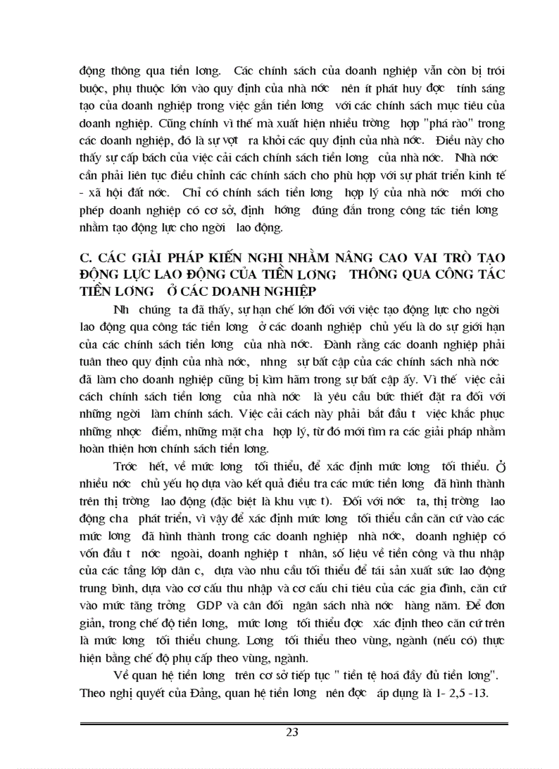 image for page Giải pháp nhằm tăng cường vai trò của tiền lương với việc tạo động lực trong doanh nghiệp VN