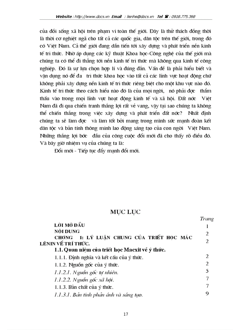image for page Ýthức và vai trò của tri thức khoa học trong công cuộc đổi mới của Việt Nam