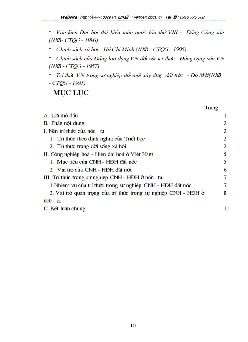 image for page Trí thức trong sự nghiệp Công nghiệp hoá Hiện đại hoá ở nước ta hiện nay