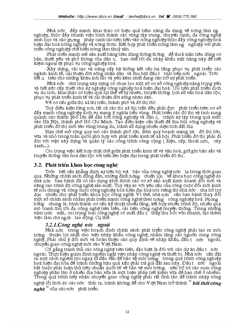 image for page Vai trò của Nhà Nước trong sự nghiệp công nghiệp hoá hiện đại hoá ở nước ta hiện nay