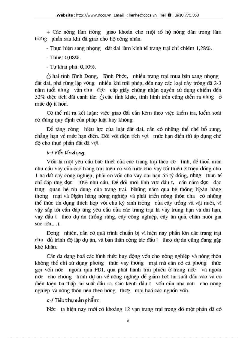 image for page Nghiên cứu một số vấn đề liên quan đến kinh tế trang trại ở nước ta hiện nay