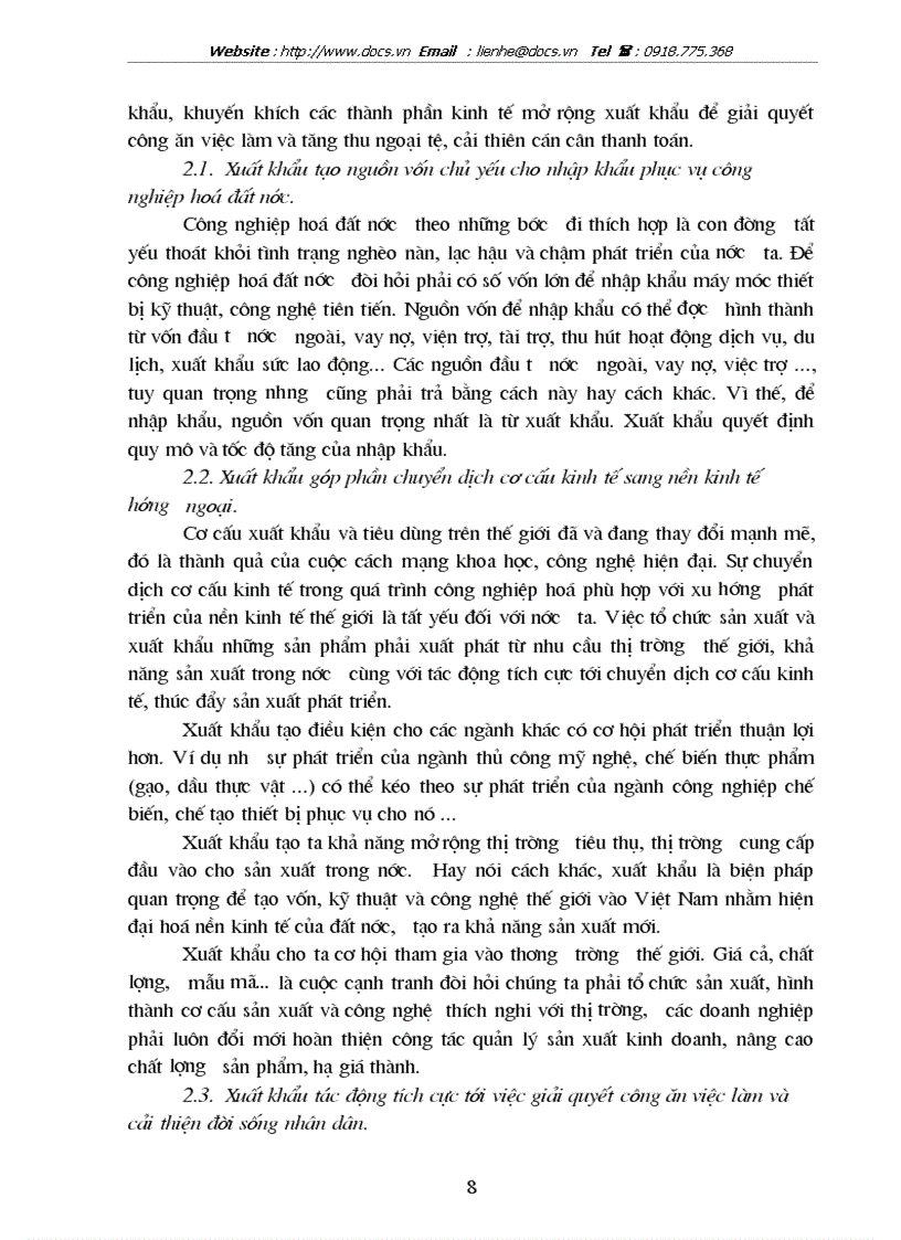 image for page Một số giải pháp nhằm thúc đẩy xuất khẩu nhóm hàng mây tre đan tại công ty xuất nhập khẩu tạp phẩm Hà Nội TOCONTAP