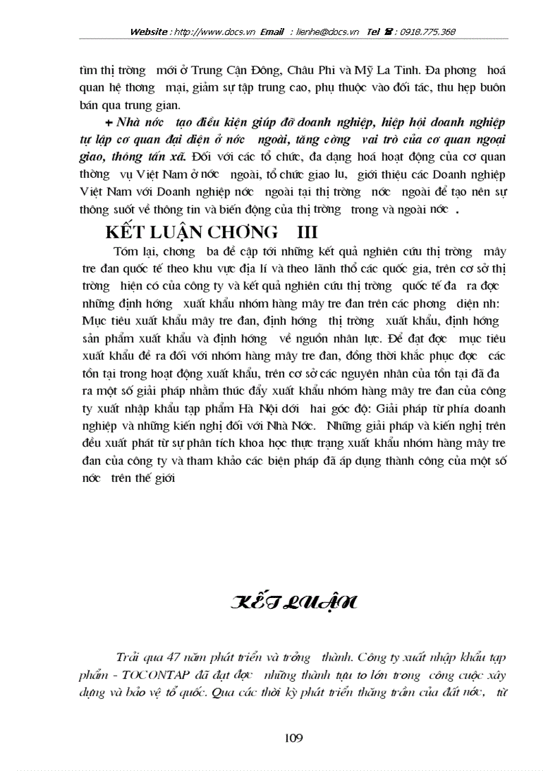 image for page Một số giải pháp nhằm thúc đẩy xuất khẩu nhóm hàng mây tre đan tại công ty xuất nhập khẩu tạp phẩm Hà Nội TOCONTAP