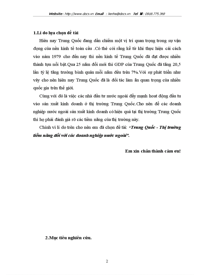 image for page Trung Quốc Thị trường tiềm năng đối với các doanh nghiệp nước ngoài