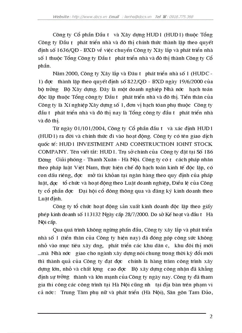 image for page Một số hoạt động đầu tư nhằm nâng cao khả năng cạnh tranh tại Công ty Cổ phần đầu tư và xây dựng HUD1 trong giai đoạn hiện nay