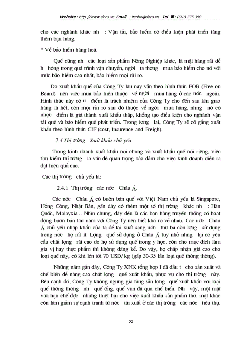 image for page Một số giải pháp nhằm thúc đẩy hoạt động kinh doanh xuất khẩu quế ở Công Ty XNK tổng hợp I Hà Nội