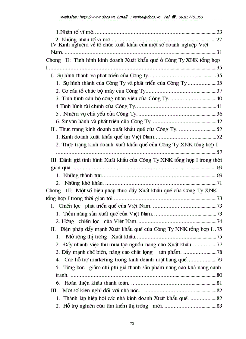 image for page Một số giải pháp nhằm thúc đẩy hoạt động kinh doanh xuất khẩu quế ở Công Ty XNK tổng hợp I Hà Nội