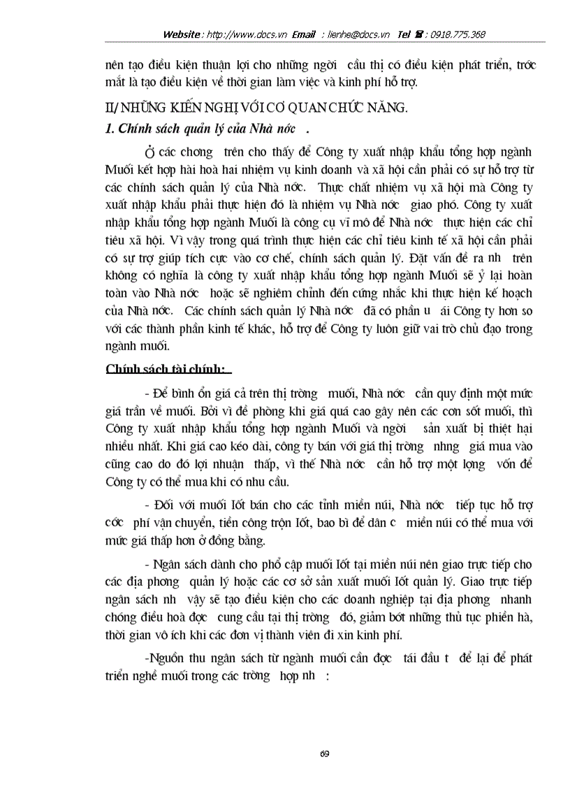 image for page Một số giải pháp nâng cao hiệu quả nhập khẩu ở Công ty xuất nhập khẩu tổng hợp ngành Muối