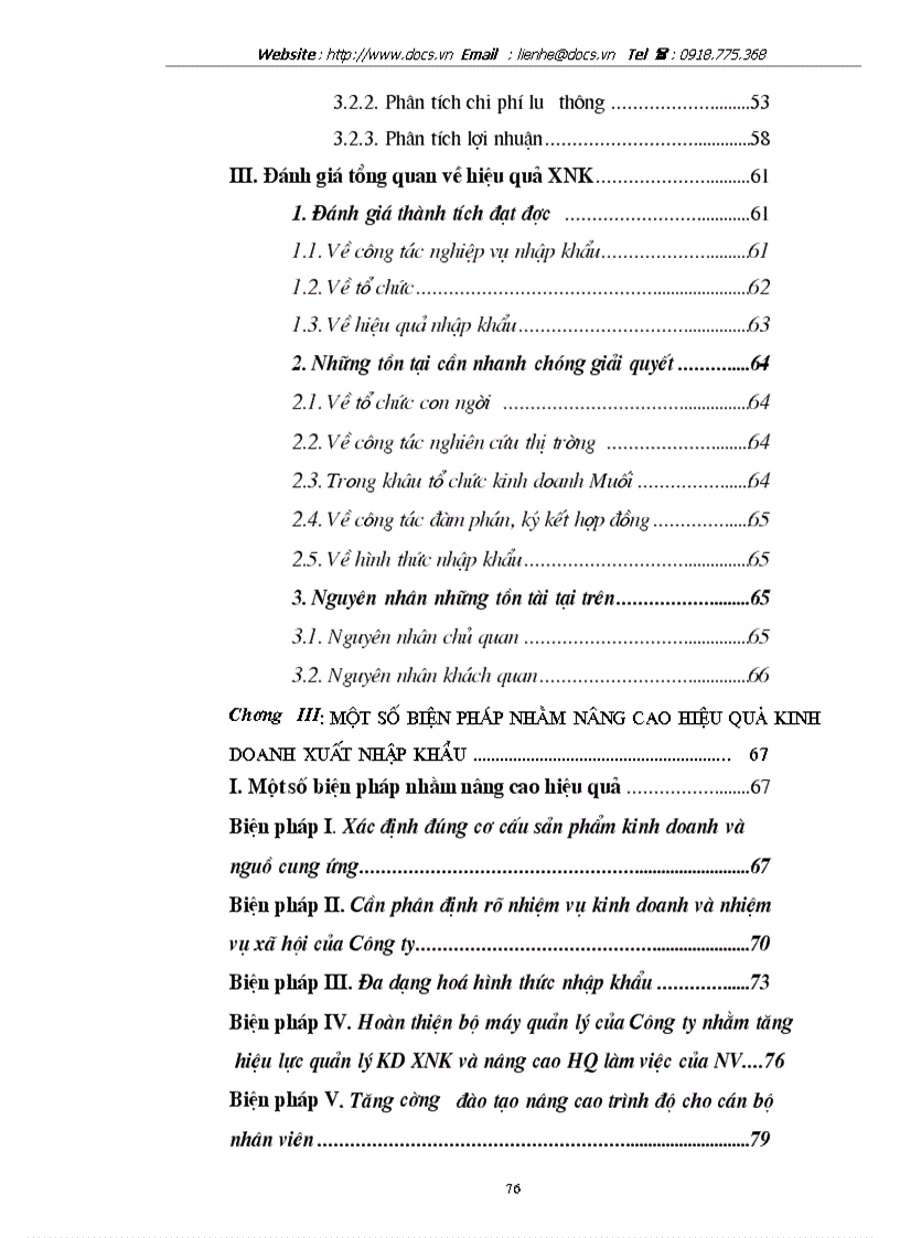 image for page Một số giải pháp nâng cao hiệu quả nhập khẩu ở Công ty xuất nhập khẩu tổng hợp ngành Muối