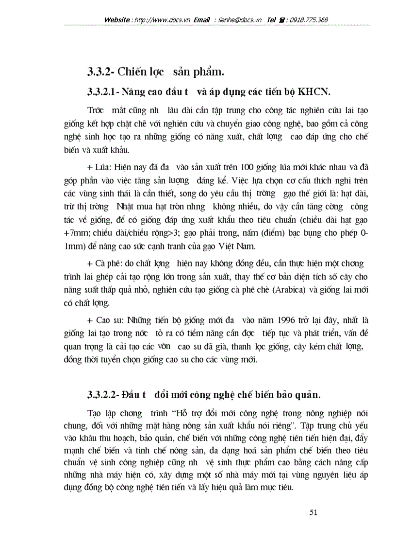 image for page Phân tích hoạt động xuất khẩu một số mặt hàng nông sản chủ yếu ở Việt Nam