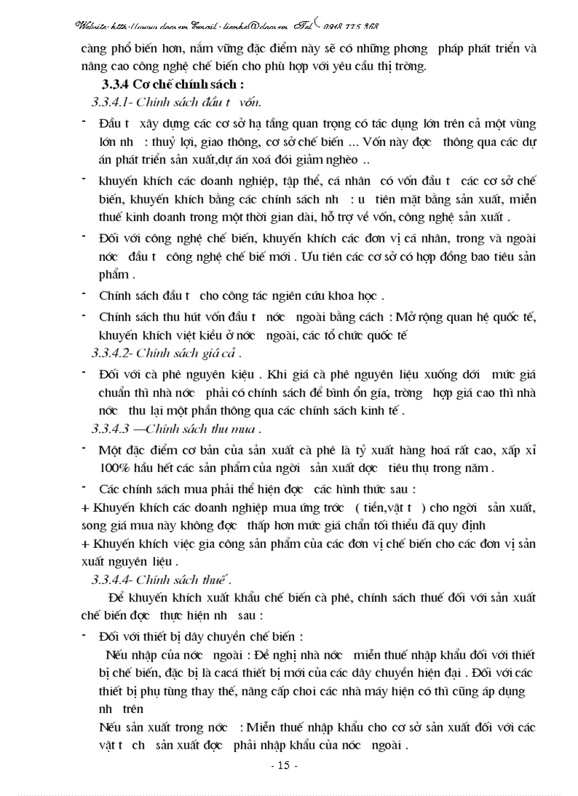 image for page Phát triển công nghiệp chế biến ở Việt Nam nhằm tăng sức cạnh tranh của cà phê xuất khẩu