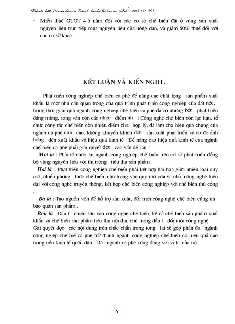image for page Phát triển công nghiệp chế biến ở Việt Nam nhằm tăng sức cạnh tranh của cà phê xuất khẩu