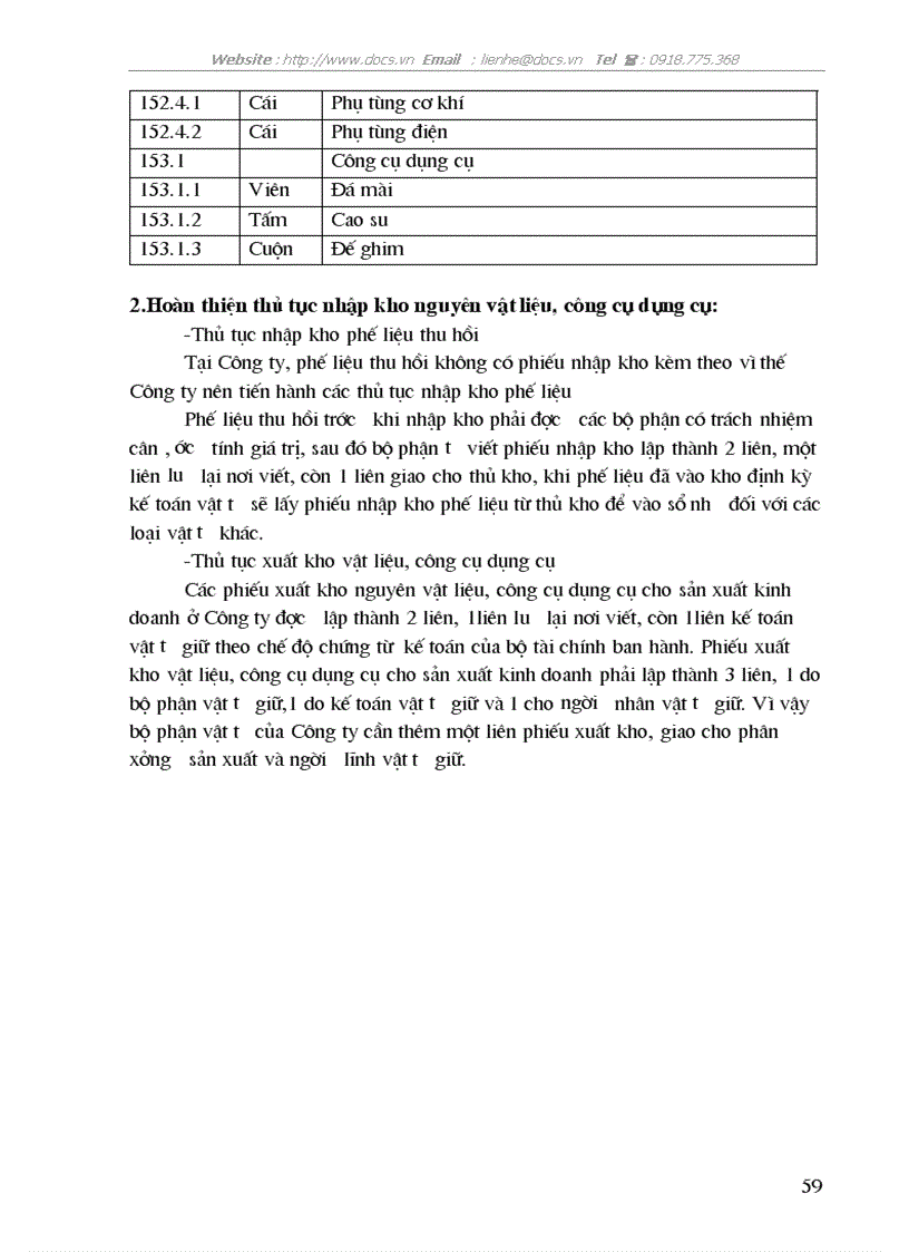 image for page Kế toán nguyên vật liệu công cụ dụng cụ