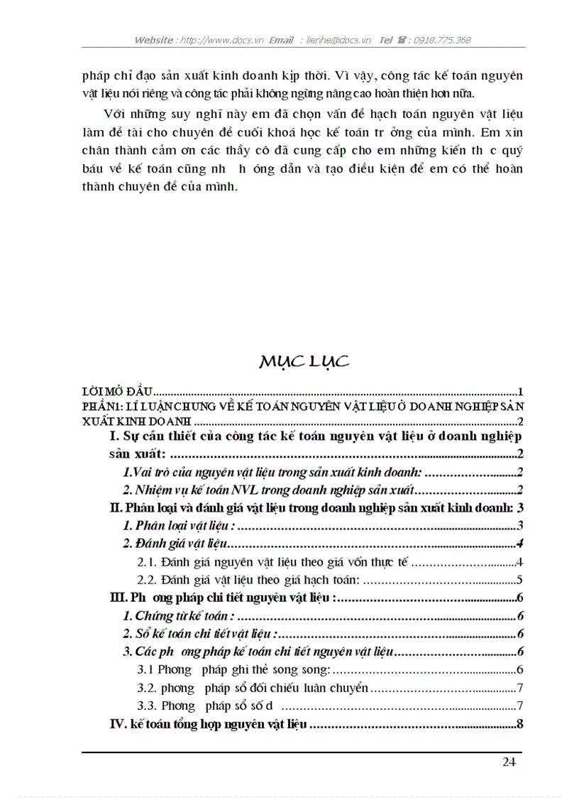 image for page Hạch toán nguyên vật liệu ở công ty TNHH thương mại dịch vụ và kỹ thuật Tân Thiên Hoàng