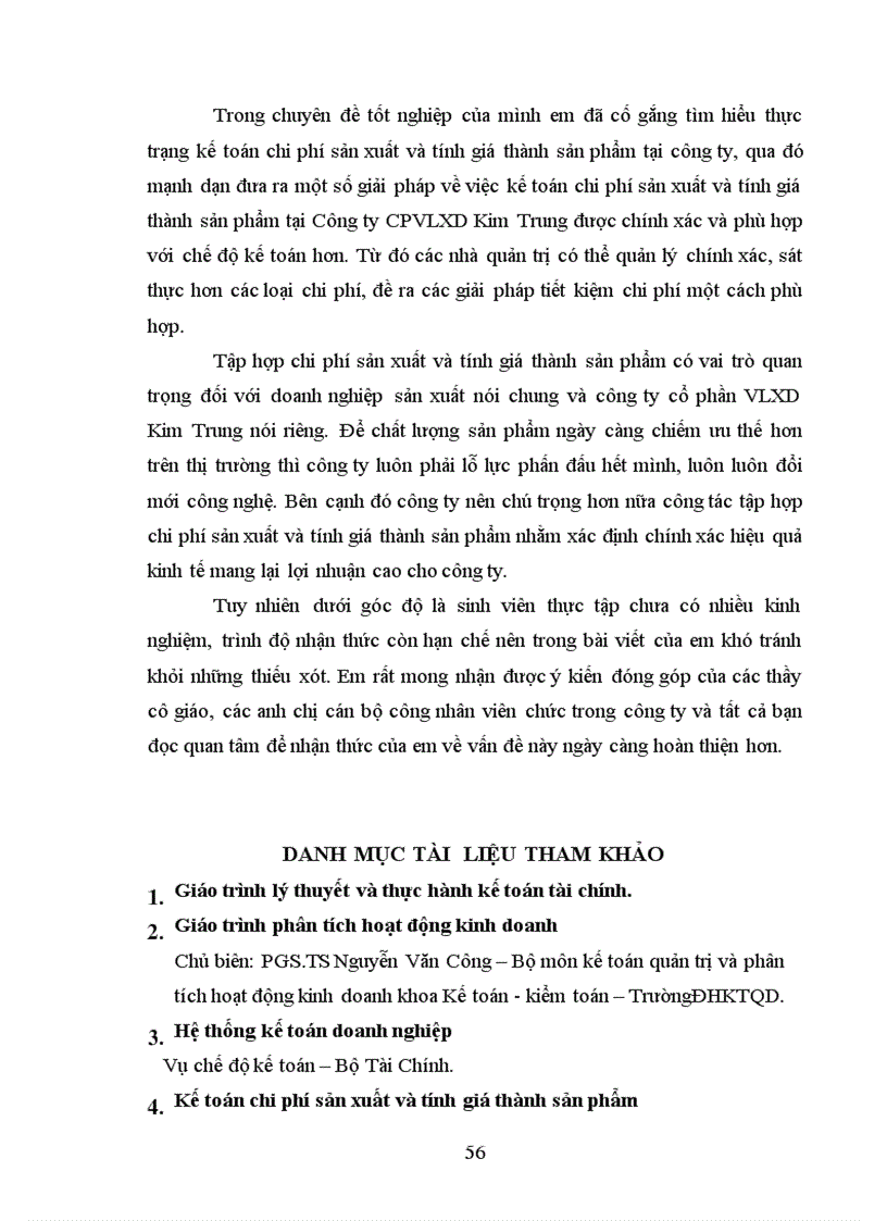 image for page Hoàn thiện tổ chức kế toán chi phí sản xuất và tính giá thành tại công ty cổ phần vlxd kim trung hưng hà thái bình