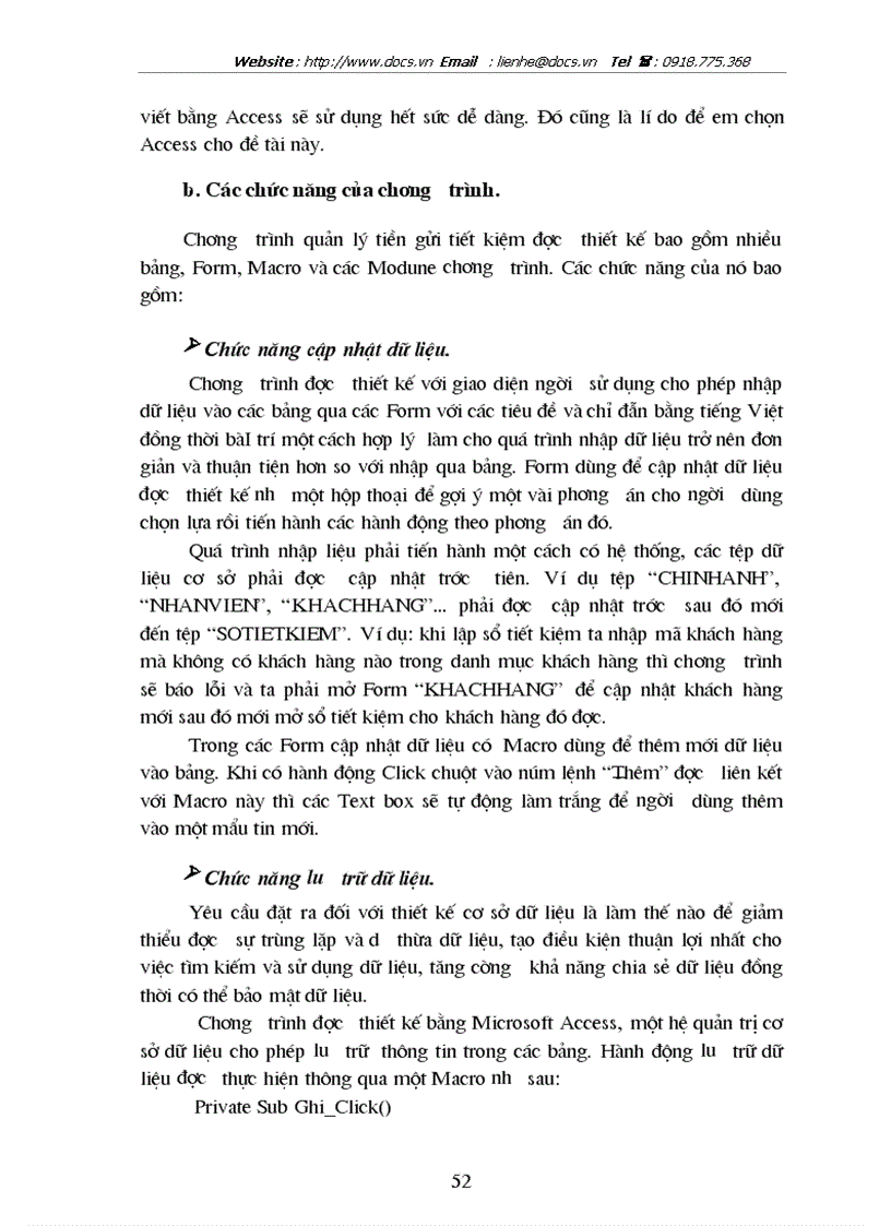 image for page Thiết kế hệ thống quản lý tiền gửi tiết kiệm cho ngân NHNo PTNT Việt Nam chi nhánh huyện Thanh Trì