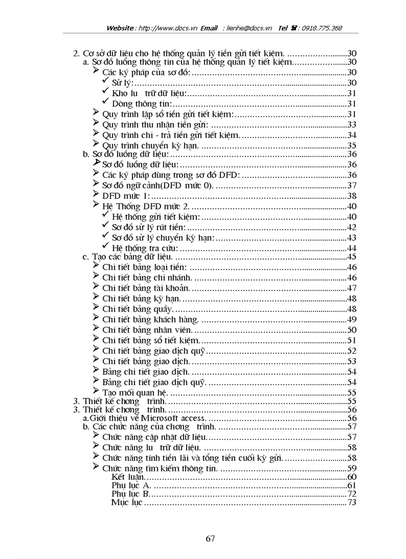 image for page Thiết kế hệ thống quản lý tiền gửi tiết kiệm cho ngân NHNo PTNT Việt Nam chi nhánh huyện Thanh Trì