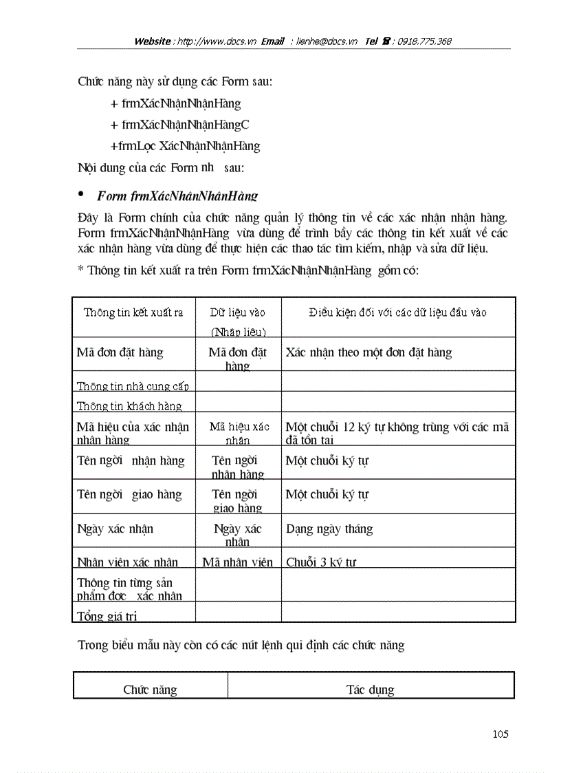 image for page Sử dụng cơ sở dữ liệu Access