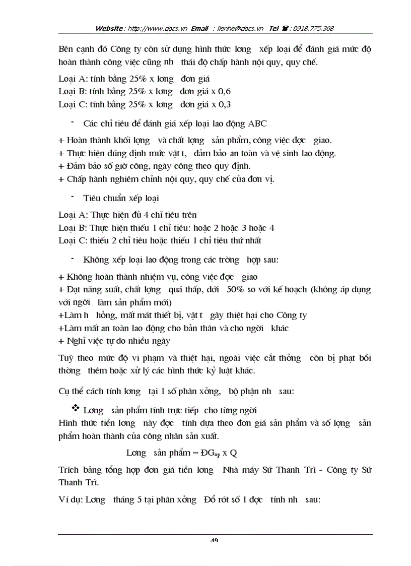 image for page Kế toán tiền lương và các khoản trích theo lương tại Công ty Sứ Thanh Trì thuộc Tổng Công ty Thuỷ tinh và Gốm xây dựng