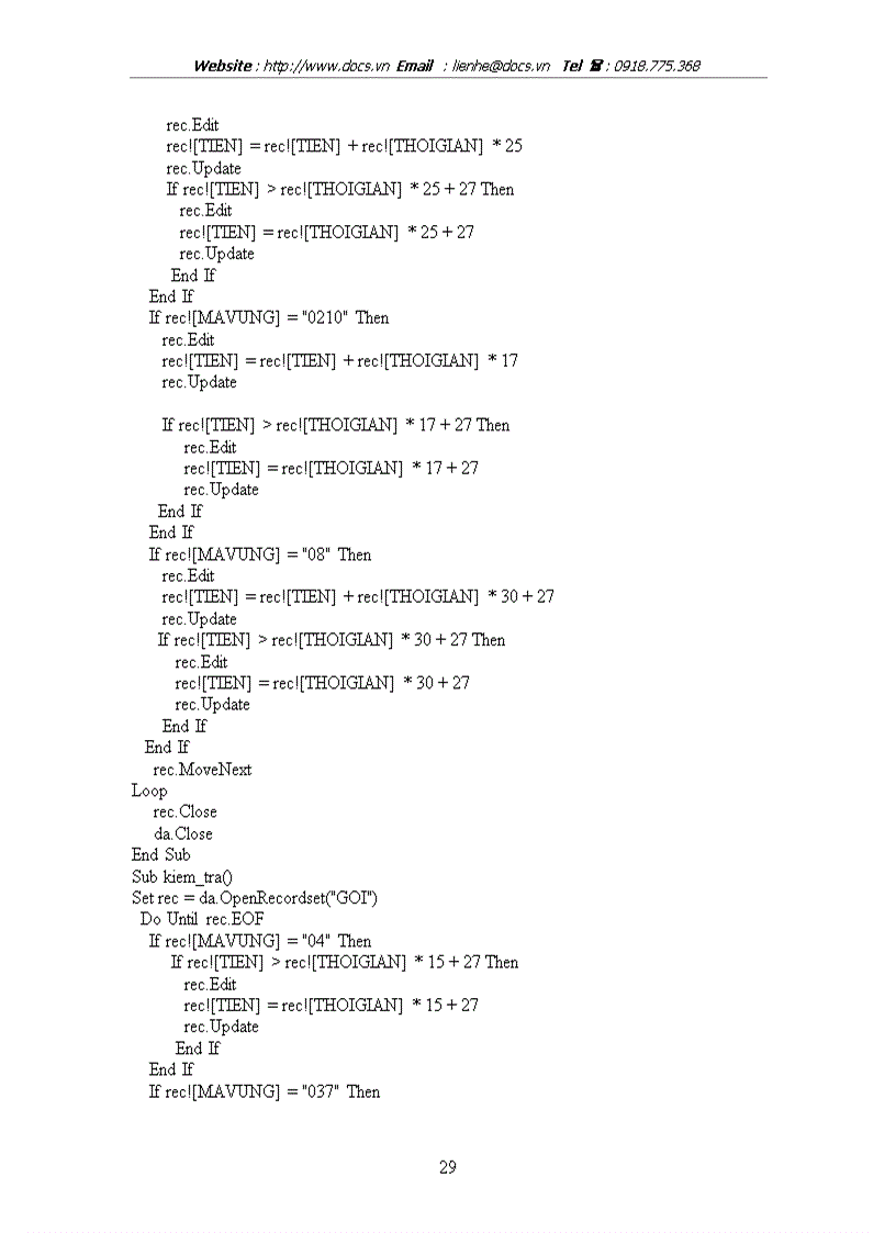 image for page Xây dựng chương trình Quản Lý Số Điện Thoại Đã Thuê Bao Tại Một Trạm Bưu cục